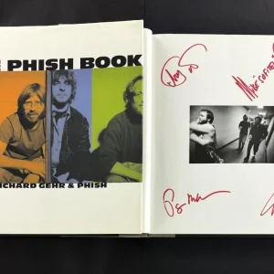 Phish Full Band Signed Autograph Book - Trey Anastasio Jon Fishman + Beckett COA