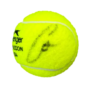 Carlos Alcaraz Signed Autograph 2024 Wimbledon Tennis Ball Champion w/ Beckett