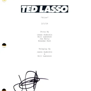 Juno Temple Signed Autograph Ted Lasso Full Pilot Script Screenplay Keeley Jones