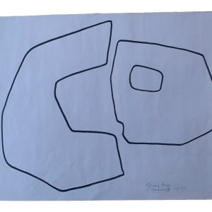 Serge Chermayeff Vintage 17" x 22" 1951/2 Fighting Forms Signed Lithograph Print