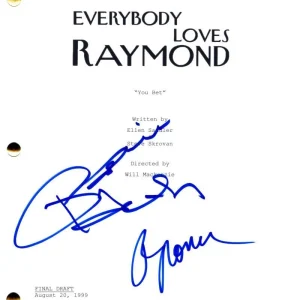 Patricia Heaton & Ray Romano Signed Autograph Everybody Loves Raymond Script