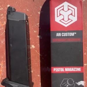 AW VXMG01 Hex-Cut Magazine for WE Model 17 / VX Series ( BK )