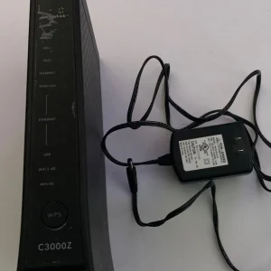 CenturyLink ZyXEL C3000Z 2.4 5Ghz 802.11 DSL VDSL2 Modem Wireless Router Tested