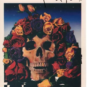 Stanley Mouse Grateful Dead Signed Autograph 5.5x8.5 Art Postcard w/ Beckett COA