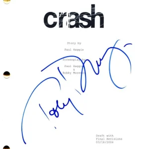 Tony Danza Signed Autograph Crash Full Movie Script Screenplay - Fred