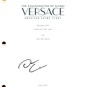 Darren Criss Signed Autograph The Assassination of Gianni Versace Episode Script