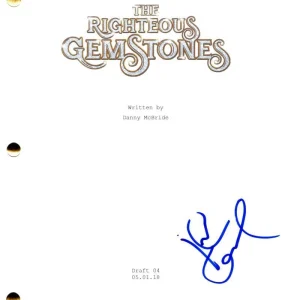 John Goodman Signed Autograph The Righteous Gemstones Pilot Script Screenplay