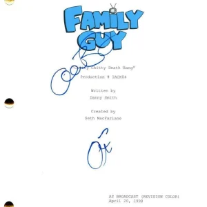 Alex Borstein Signed Autograph Family Guy Episode Script Screenplay Lois Griffin