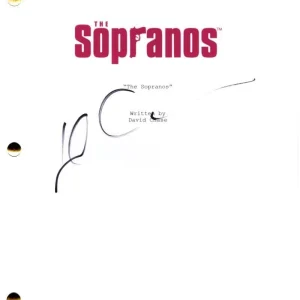 David Chase Signed Autograph The Sopranos Full Pilot Script Screenplay JSA COA