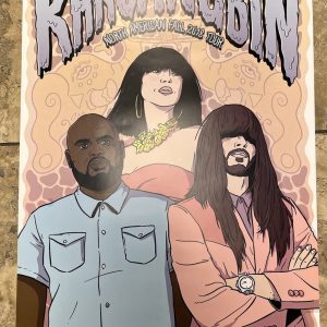 KHRUANGBIN North America Fall 2018 Concert Tour Poster 16.5" x 23.5" READ