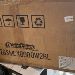 Odyssey FZGSMCX8000W2BL DJ Case for Denon MCX8000 DJ Controller With 2U Rack Spa