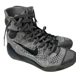 Nike Shoes Mens Sz 9.5 Kobe IX 9 Elite Detail Fog Grey Black Rare OG NDS