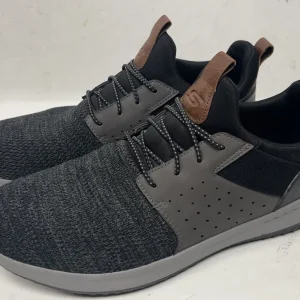 Skechers Mens Delson Camben 65474 Black Running Shoes Sneakers Size 12