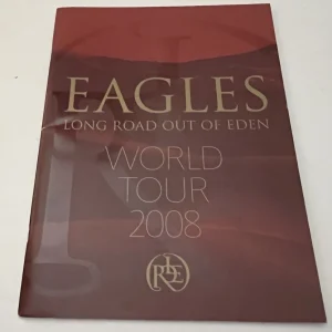 The Eagles 2008 Long Road Out Of Eden Concert Tour Program Book 13" x 10"