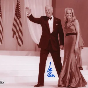 President Joe Biden Signed Autograph 8x10 Photo - Inaugural Ball w/ Beckett COA