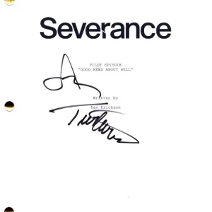 John Turturro Signed Autograph Severance Full Pilot Script Screenplay - Irving