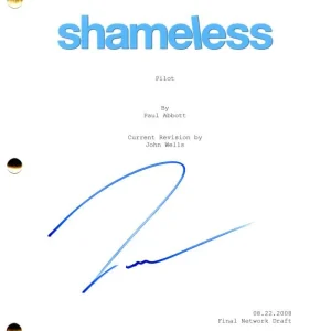 Jeremy Allen White Signed Autograph Shameless Pilot Script Screenplay w/ JSA COA
