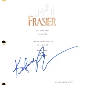 Kelsey Grammer Signed Autograph Frasier Pilot Script Screenplay Dr Crane JSA COA