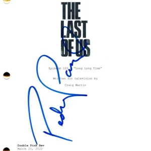 Pedro Pascal Signed Autograph The Last of Us Pilot Script Screenplay w/ JSA COA