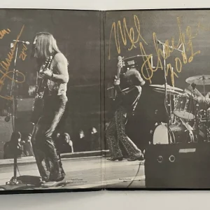 Grand Funk Mark Mel & Don Autographed Signed Closer To Home LP BAS Guaranteed