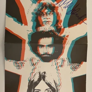 Grand Funk Mel & Don Autographed Signed Record Album LP INSERT BAS Guaranteed