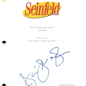 Julia Louis-Dreyfus Signed Autograph Seinfeld Chinese Restaurant Script Beckett