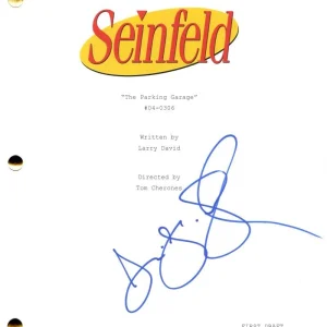 Julia Louis-Dreyfus Signed Autograph Seinfeld Parking Garage Script Beckett COA
