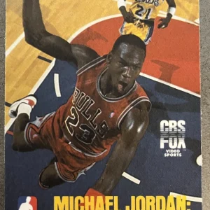 RARE - Michael Jordan: Come Fly With Me 1989 CBS Fox Video Promo Card