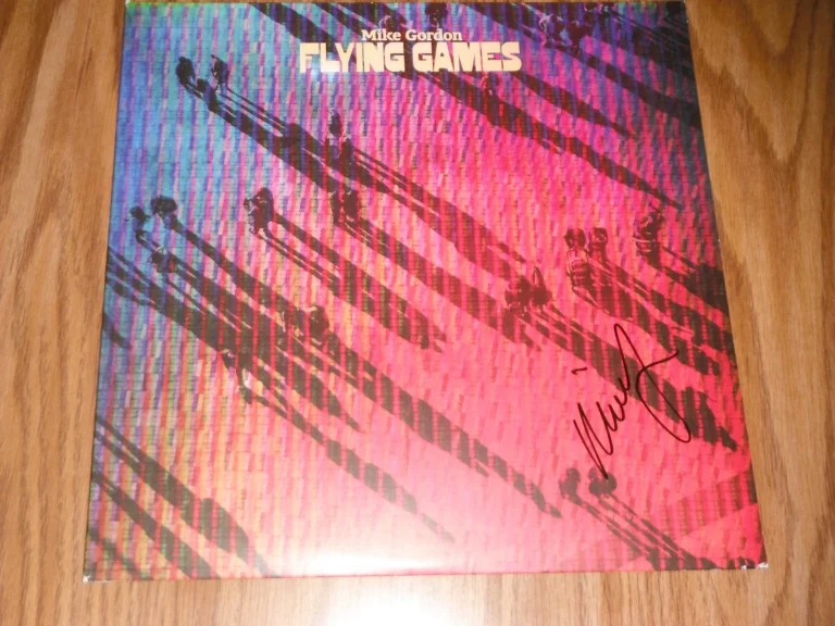 MIKE GORDON OF PHISH SIGNED FLYING GAMES VINYL ALBUM