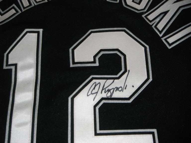 CHICAGO WHITE SOX AJ PIERZYNSKI SIGNED MAJESTIC AUTHENTIC JERSEY