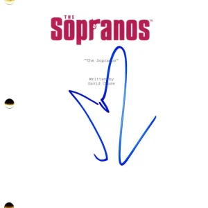 Steven Van Zandt Signed Autograph The Sopranos Pilot Script Screenplay - Silvio