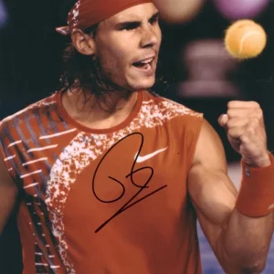 Rafael Nadal Signed Autograph 8x10 Photo - French Open Champion w/ Beckett COA