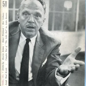 Joshua Logan Carol Channing Gordon Heath Oct 1954 Theatre Arts Monthly Magazine