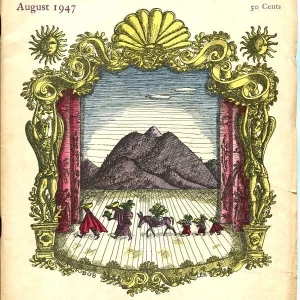 Dolores del Rio Gene Kelly Joan Fontaine Aug 1947 Theatre Arts Monthly Magazine