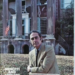 Gian Carlo Menotti Nino Rota Thomas P. Lanier Beverly Sills May 1977 Opera News