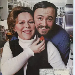 Renata Scotto Luciano Pavarotti Andrea Lang Sylvia Sass March 19 1977 Opera News