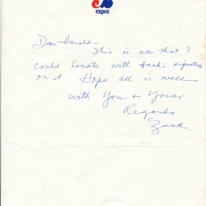 Zack Taylor St Louis Browns NY Yankees Brooklyn Dodgers Boston Braves Signed ANS