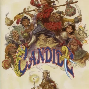 Jim Dale Andrea Martin Arte Johnson Stephen Sondheim Candide Souvenir Program