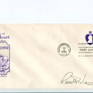 Lieutenant General Ranald Adams Jr Air Force 408th Fighter Commander Signed FDC