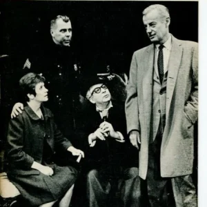 Albert Salmi Harold Gary Kate Reid Arthur Miller The Price British Playbill