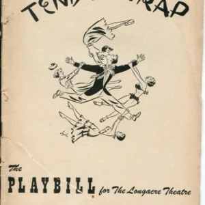 Robert Preston Kim Hunter Ronny Graham The Tender Trap Opening Night Playbill