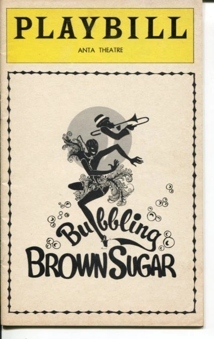 Avon Long Josephine Premice Bubbling Brown Sugar 1976 Opening Night Playbill