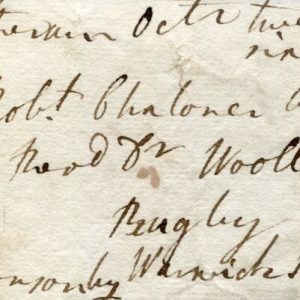 Unknown 1800s British Lord Peerage Signed Autograph