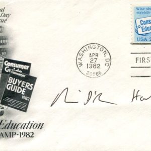 Oliver Hart Nobel 2016 Prize Economics Winner Harvard Rare Signed Autograph FDC