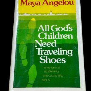 Maya Angelou All God's Children Need Traveling Shoes Signed Autograph Book JSA