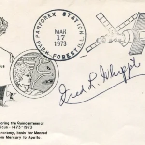 Fred Lawrence Whipple Shield Inventor Astronomer Harvard Signed Autograph FDC