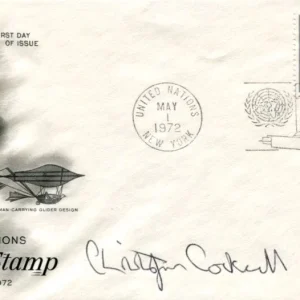 Sir Christopher Cockerell Inventor of the Hovercraft NRDC Signed Autograph FDC