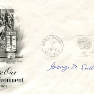 George Davis Snell Nobel Prize Medicine Transplant Immunologist Signed Autograph