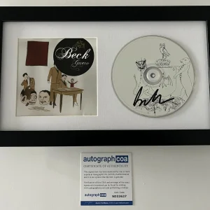BECK HANSEN SIGNED AUTOGRAPH GUERO FRAMED & MATTED CD w/EXACT PROOF & ACOA COA