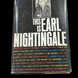 Earl Nightingale Motivational Speaker USS Arizona Survivor Signed Autograph Book
